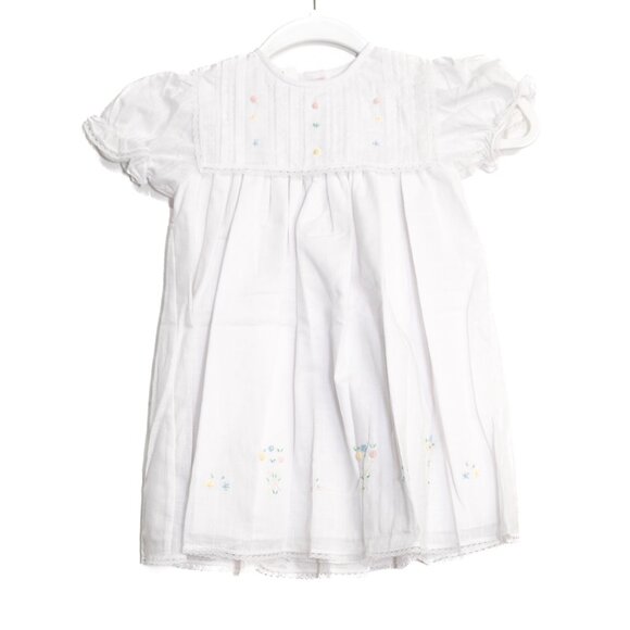 Garden of Angels Size 24M White Vintage Inspired Embroidered Baby Christening - Picture 1 of 8